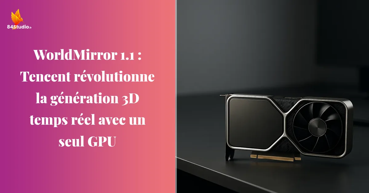 WorldMirror 1.1 : Tencent révolutionne la génération 3D temps réel avec un seul GPU