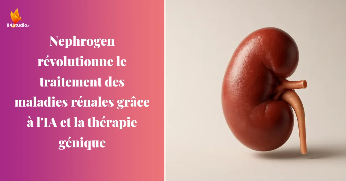 Nephrogen révolutionne le traitement des maladies rénales grâce à l'IA et la thérapie génique