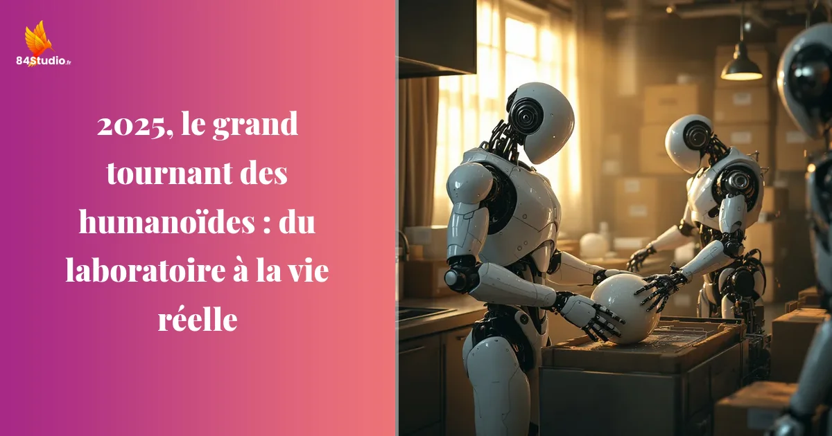 2025, le grand tournant des humanoïdes : du laboratoire à la vie réelle