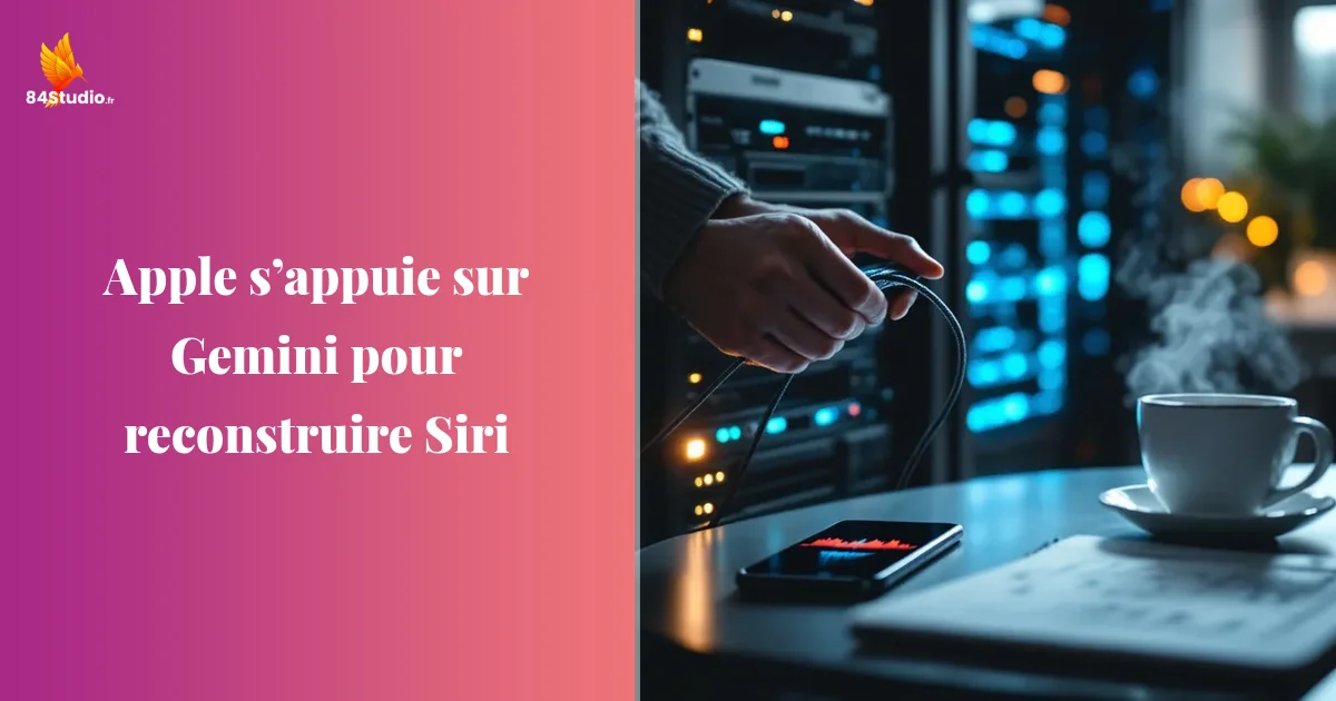 Apple s’appuie sur Gemini pour reconstruire Siri
