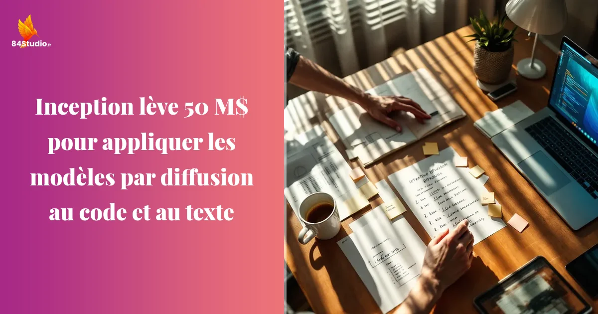 Inception lève 50 M$ pour appliquer les modèles par diffusion au code et au texte