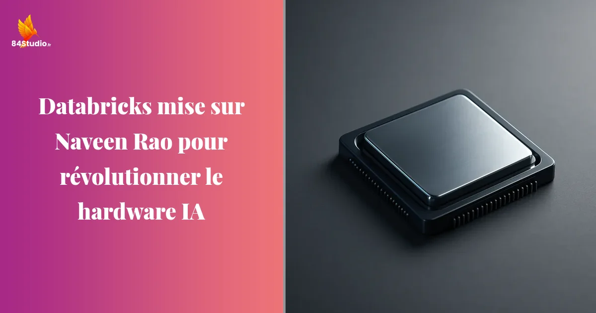 Databricks mise sur Naveen Rao pour révolutionner le hardware IA