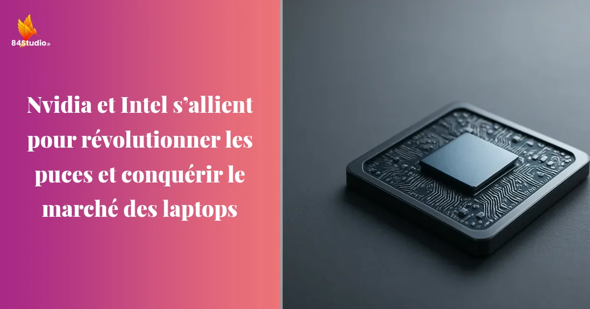 Nvidia et Intel s’allient pour révolutionner les puces et conquérir le marché des laptops