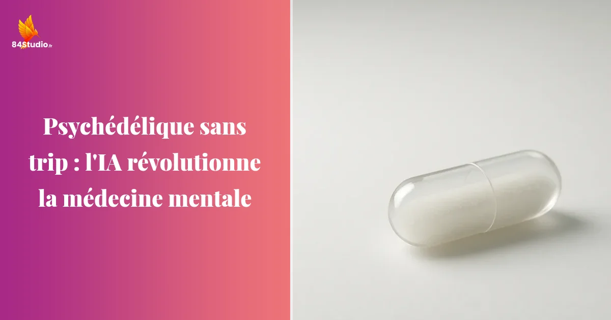 Psychédélique sans trip : l'IA révolutionne la médecine mentale