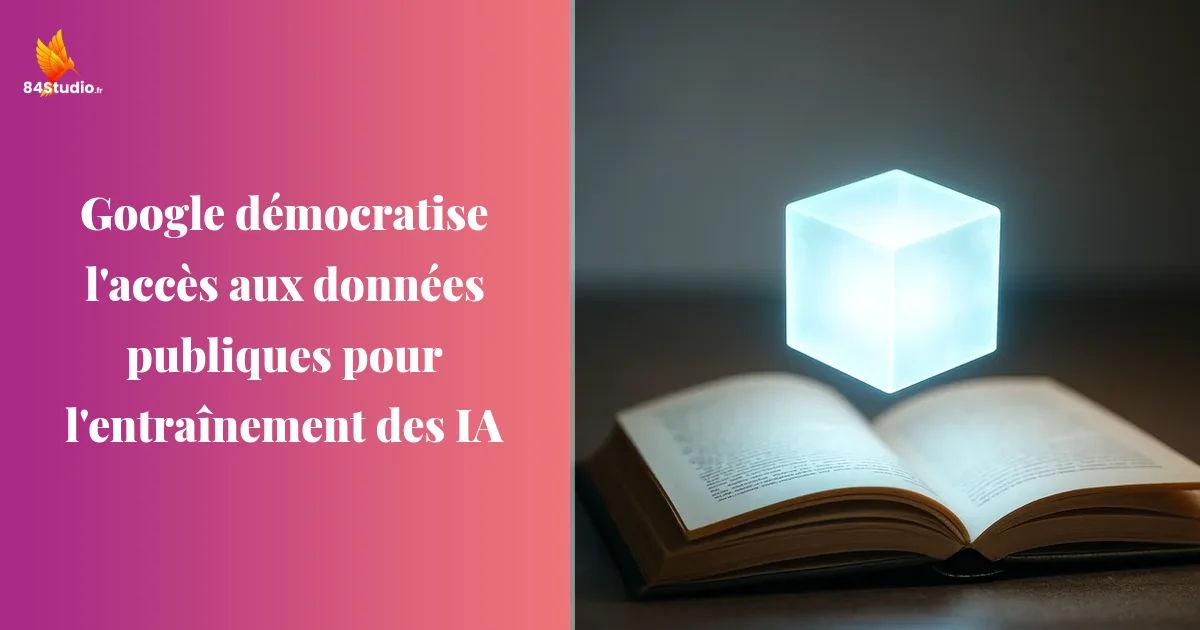 Google démocratise l'accès aux données publiques pour l'entraînement des IA