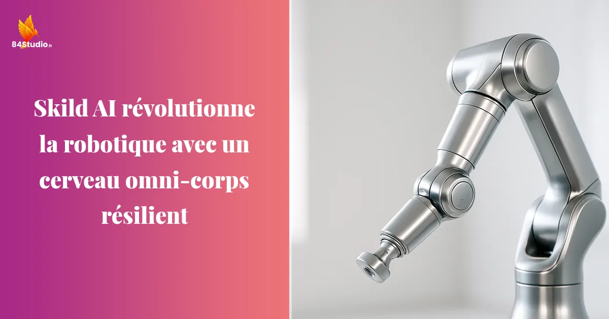 Skild AI révolutionne la robotique avec un cerveau omni-corps résilient