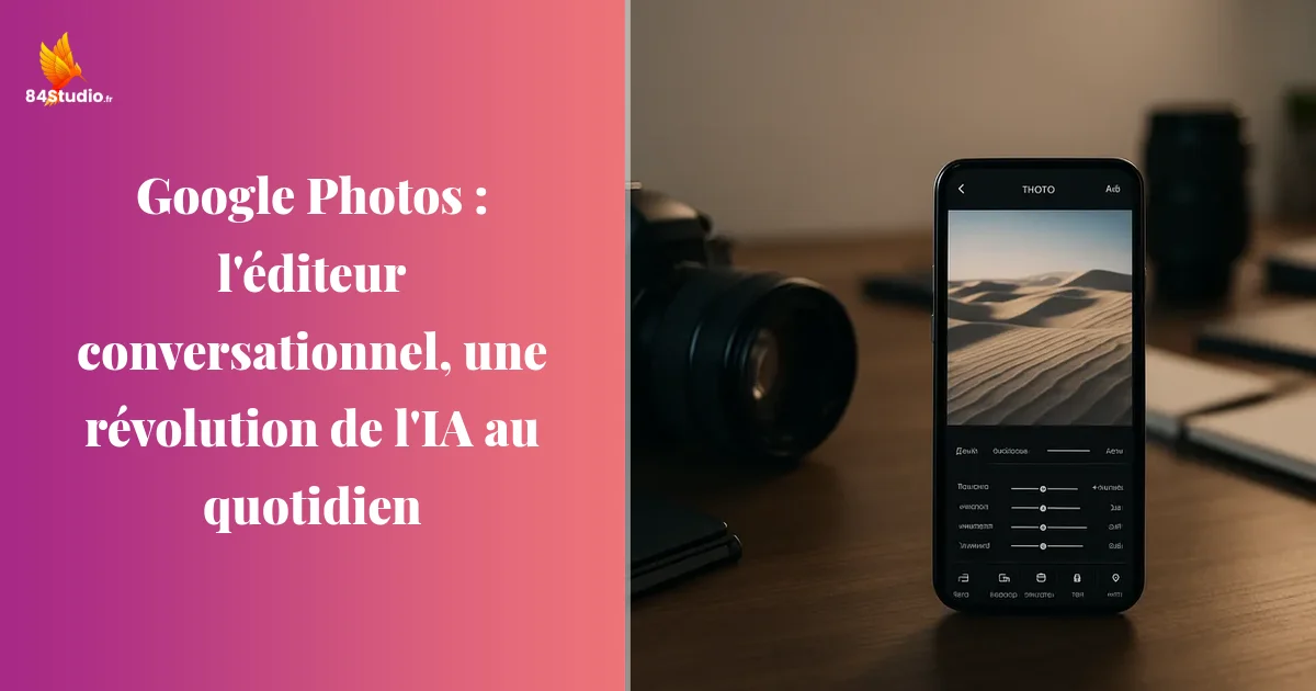 Google Photos : l'éditeur conversationnel, une révolution de l'IA au quotidien
