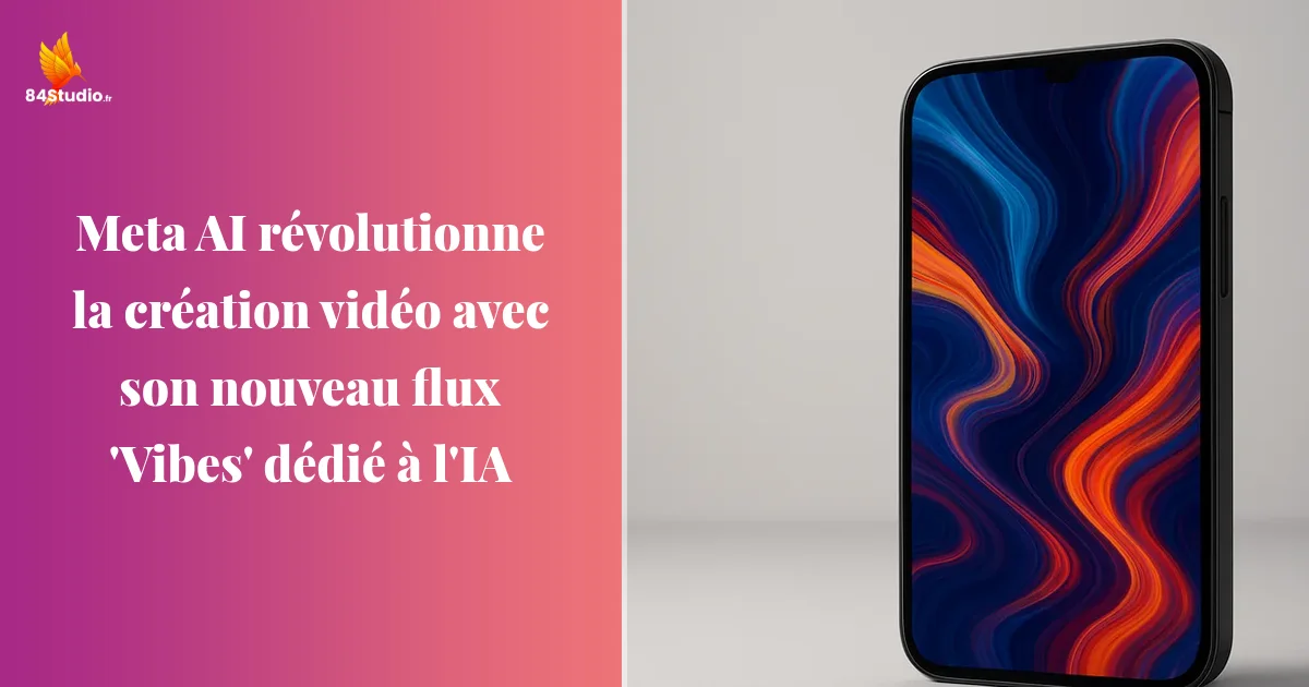 Meta AI révolutionne la création vidéo avec son nouveau flux 'Vibes' dédié à l'IA