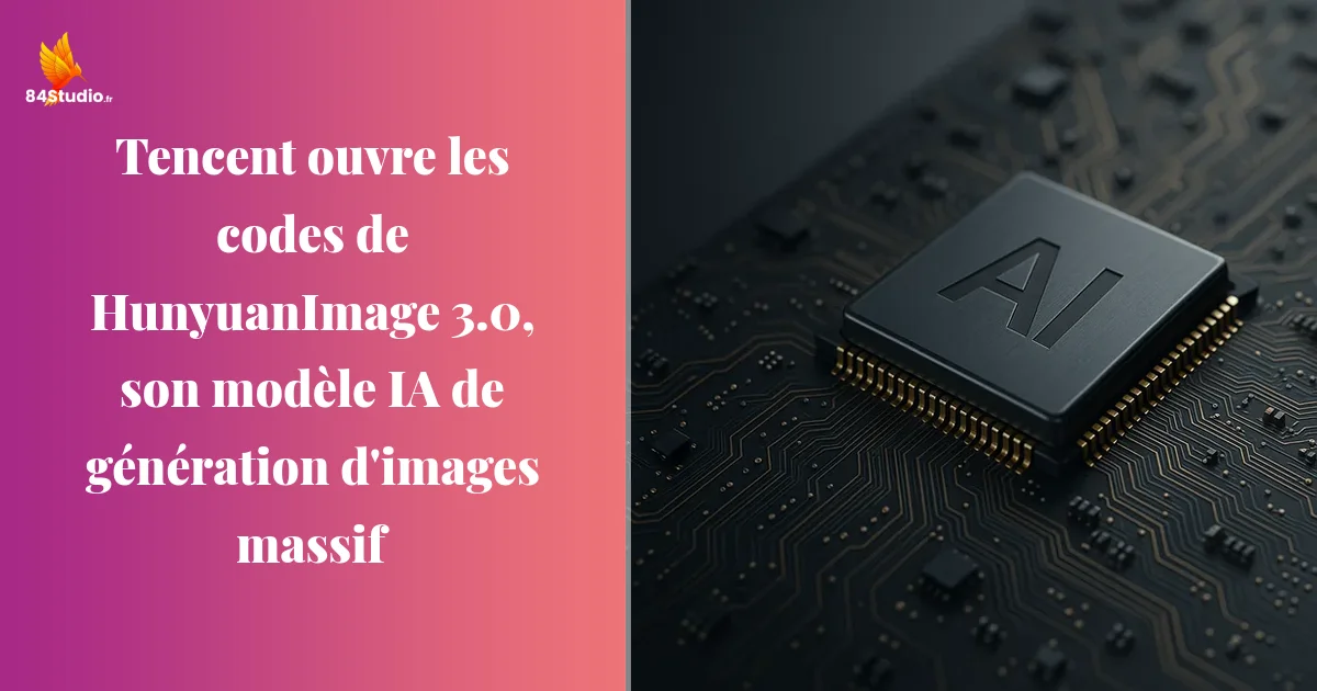 Tencent ouvre les codes de HunyuanImage 3.0, son modèle IA de génération d'images massif
