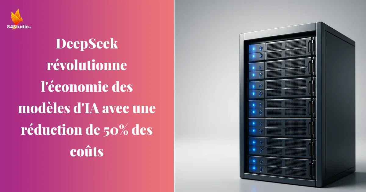 DeepSeek révolutionne l'économie des modèles d'IA avec une réduction de 50% des coûts