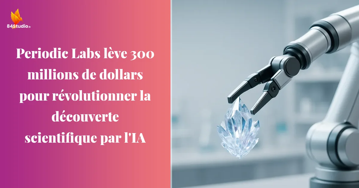 Periodic Labs lève 300 millions de dollars pour révolutionner la découverte scientifique par l'IA