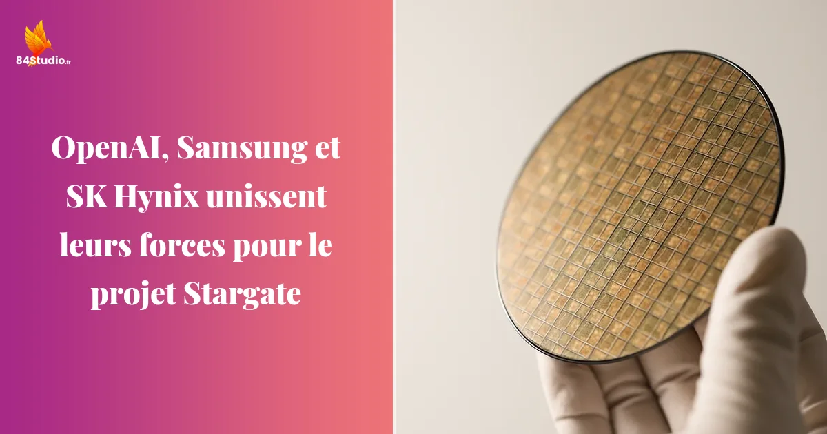 OpenAI, Samsung et SK Hynix unissent leurs forces pour le projet Stargate
