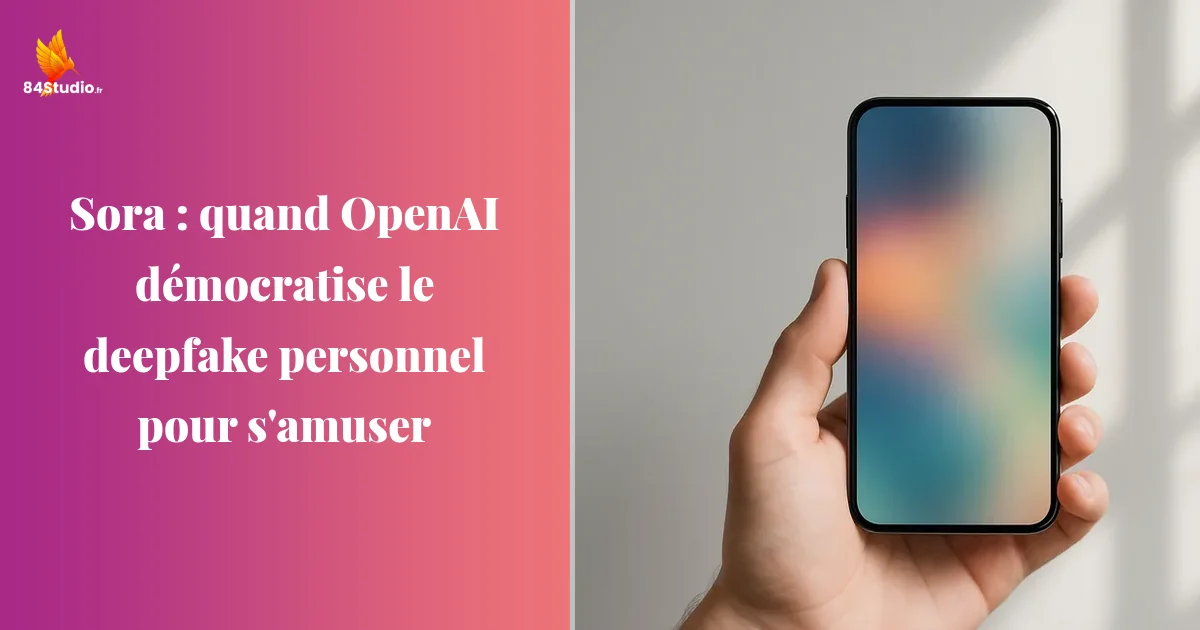Sora : quand OpenAI démocratise le deepfake personnel pour s'amuser