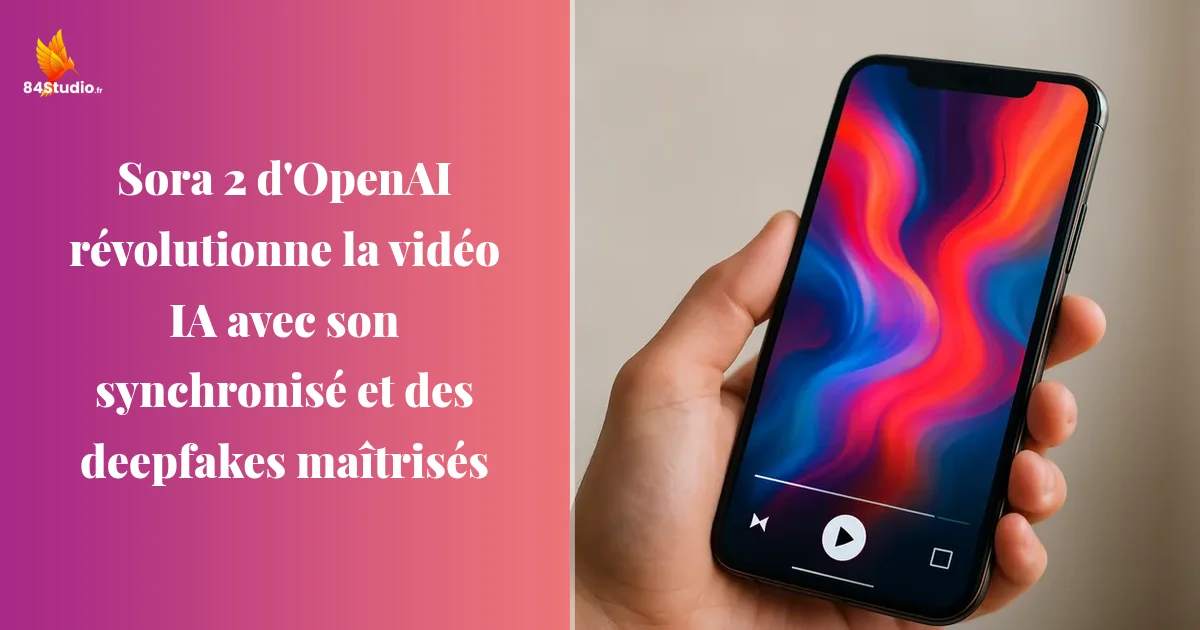 Sora 2 d'OpenAI révolutionne la vidéo IA avec son synchronisé et des deepfakes maîtrisés