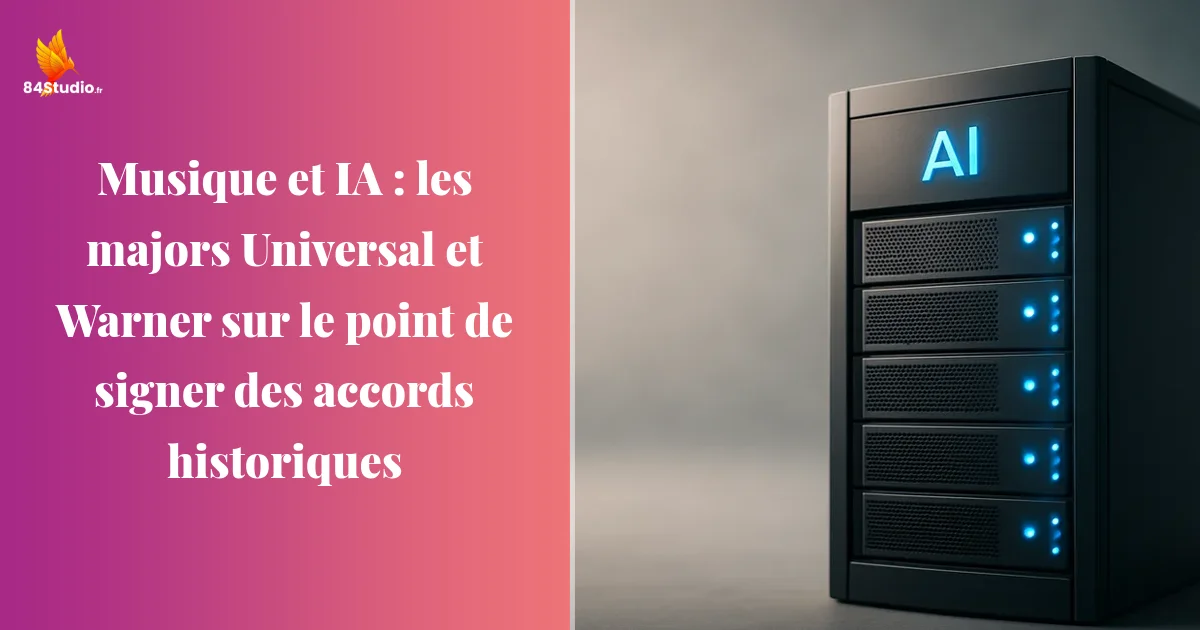 Musique et IA : les majors Universal et Warner sur le point de signer des accords historiques