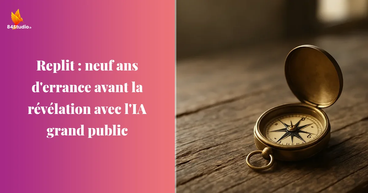 Replit : neuf ans d'errance avant la révélation avec l'IA grand public