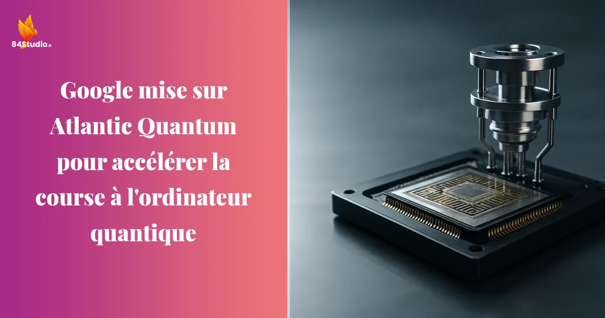 Google mise sur Atlantic Quantum pour accélérer la course à l'ordinateur quantique